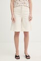 Marella szorty MLMQUASAR z elastanem beżowy 2613141035200