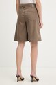 Odzież Marella szorty MLMQUASAR 2613141035200 brązowy
