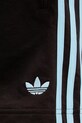 adidas Originals teplákové šortky dámske hnedá KQ6521