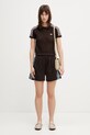adidas Originals szorty dresowe damskie KQ6521 brązowy