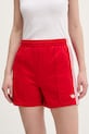 Kratke hlače adidas Originals natpis crvena KT4656