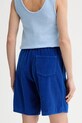 Odzież American Vintage szorty sztruksowe PADO09C niebieski