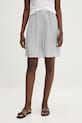 American Vintage szorty damskie z lyocellem niebieski ZIV09A