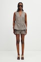 Rotate elegantne kratke hlače s vunom za žene 115633816 smeđa