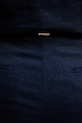 Šortky s prímesou ľanu Twinset tmavomodrá 261TP2312