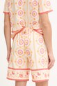 Odzież Twinset szorty bawełniane 261LB2TEE pomarańczowy