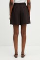 Oblečenie Lacoste dámske šortky s vlnou FF0243 hnedá