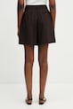 Oblečenie Lacoste dámske šortky s vlnou FF0243 hnedá