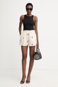 Twinset kratke hlače ženski 261TT2421 bež SS26