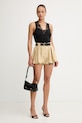 Twinset Σορτς γυναικεία με βισκόζη 261TT2533 μπεζ SS26