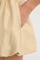 Twinset Σορτς γυναικεία με βισκόζη μπεζ 261TT2533