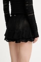Odjeća Twinset Kratke hlače za žene od pamuka 261TT3053 crna