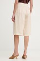 Odjeća Twinset bermude za žene 261AT2131 bež