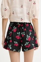Oblečenie Twinset šortky dámske bavlnené 261TT2596 čierna