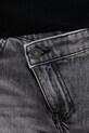 Guess Jeans Σορτς γυναικεία ντένιμ γκρί W6GDZ8.D6572