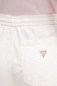 Guess Jeans kratke hlače za žene od pamuka bijela W6GD53.D5NW2