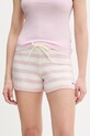Guess Jeans Σορτς γυναικεία βαμβακερά ροζ W6GD72.Z3HM1