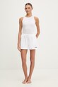 Guess trenirka kratke hlače ženske bombažne GIADA E6GD01.KCRZ1 bela SS26