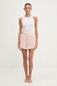 Guess szorty dresowe damskie JUNIE O6GD02.KCQP2 różowy SS26