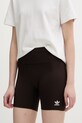 adidas Originals szorty damskie brązowy KD9101