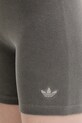 adidas Originals kolarki damskie bawełniane z elastanem szary KE3227