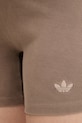 adidas Originals cyklistické šortky dámské bavlněné s elastanem hnědá KE3228