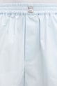 MM6 Maison Margiela шорти жіночі бавовняні блакитний S52MU0135.M35480.501