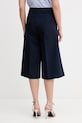 Odzież United Colors of Benetton szorty eleganckie damskie 443XD902I granatowy