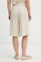 Oblečenie United Colors of Benetton šortky dámske ľanové 4AGHD902L béžová
