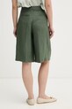 Odjeća United Colors of Benetton kratke hlače za žene od lana 4AGHD902L zelena