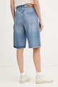Oblečení United Colors of Benetton šortky dámské bavlněné 4W9KD902J modrá