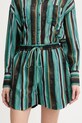 Pinko szorty damskie bawełniane zielony 106991.A3CH