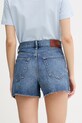 Odzież Calvin Klein Jeans szorty damskie jeansowe LV047F766G niebieski