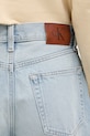 Calvin Klein Jeans szorty damskie jeansowe niebieski LV047F773G