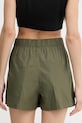 Oblačila Calvin Klein Jeans kratke hlače ženske bombažne LV047G617G zelena