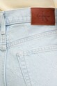 Calvin Klein Jeans šortky dámske rifľové modrá LV047F494G