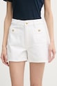 Tommy Hilfiger szorty damskie jeansowe biały WW0WW49579