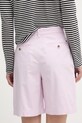 Oblečenie Tommy Hilfiger šortky chino dámske s bavlnou WW0WW49648 ružová