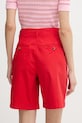 Ρούχα Tommy Hilfiger Σορτς chino Γυναικεία με βαμβάκι WW0WW49648 κόκκινο