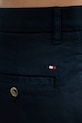 Tommy Hilfiger pantaloni scurți chinos de damă din bumbac bleumarin WW0WW49648