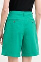 Îmbrăcăminte Tommy Hilfiger pantaloni scurți chinos de damă cu bumbac WW0WW49648 verde