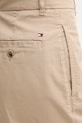 Tommy Hilfiger chino kratke hlače ženske z bombažem bež WW0WW49648