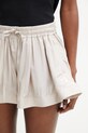 Y-3 W TENNIS SHORTS ženské šortky z viskózy béžová KQ9731