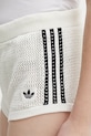 adidas Originals pantaloni scurți CROCHET bej KC6477