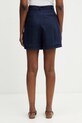 Odzież Lacoste szorty z lyocellem damskie FF1026 granatowy