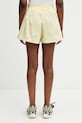 Odzież Lacoste szorty bawełniane damskie FF1034 żółty