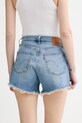 Odzież Levi's szorty jeansowe 501® CURVE 005DP niebieski