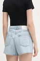 Odzież Patrizia Pepe szorty damskie jeansowe 2P1744.D070 niebieski