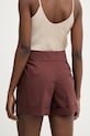 Odzież Patrizia Pepe szorty damskie bawełniane 2P1751.A9B9 brązowy
