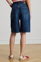 Lauren Ralph Lauren bermudy damskie jeansowe 200P13594 granatowy SS26
